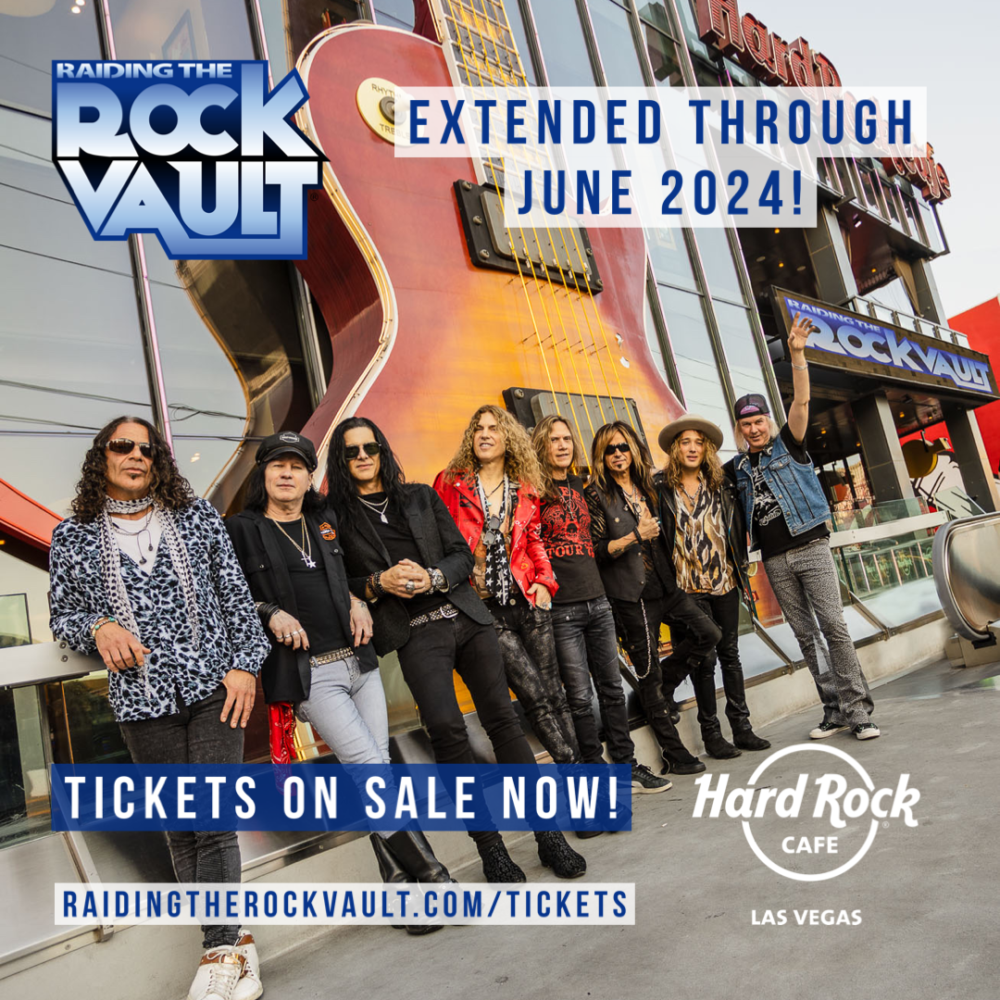 Raiding the Rock Vault Extends Hard Rock Cafe Las Vegas Strip Residency