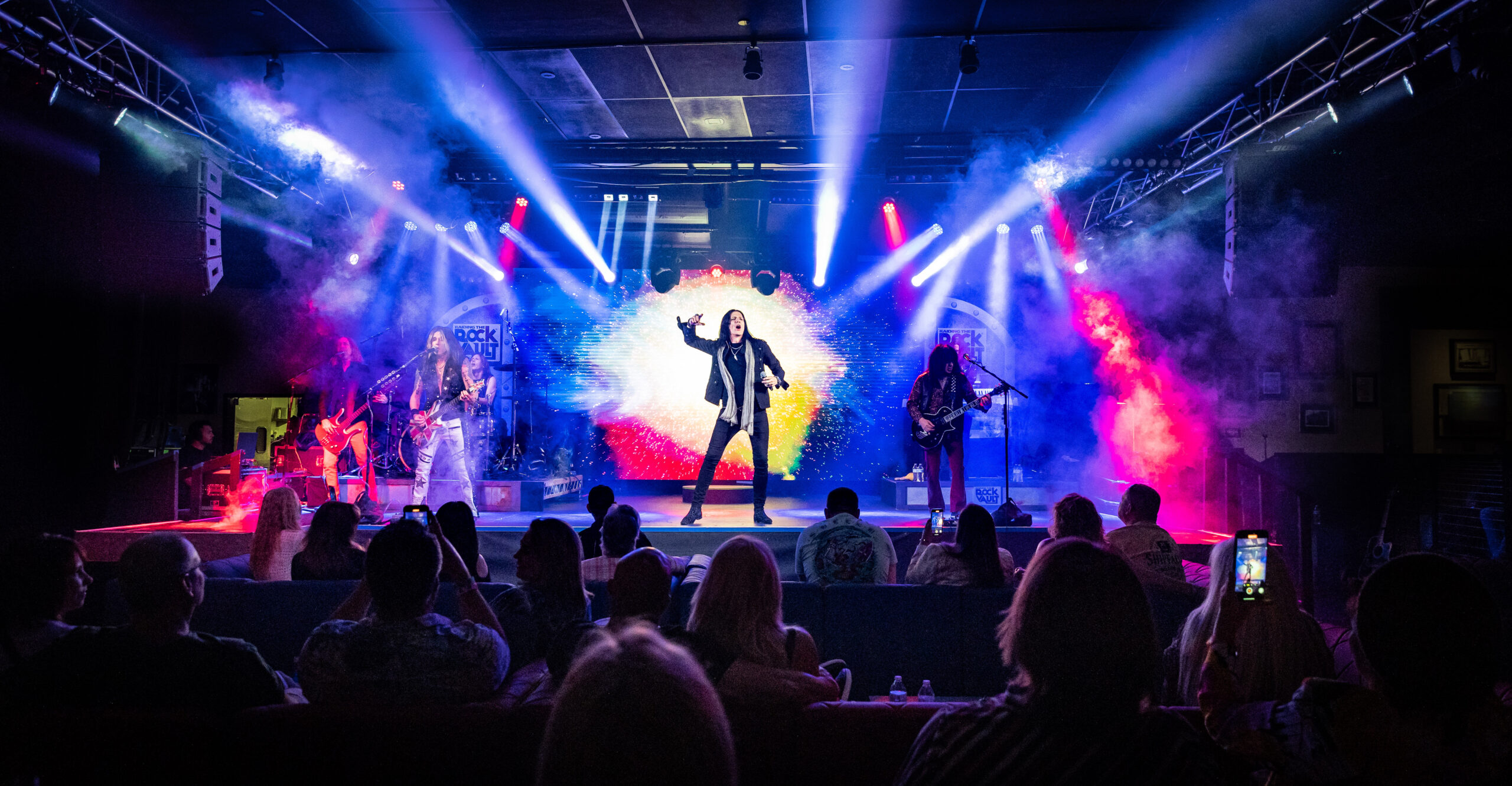 Raiding the Rock Vault performing at the Hard Rock Cafe Las Vegas Strip
